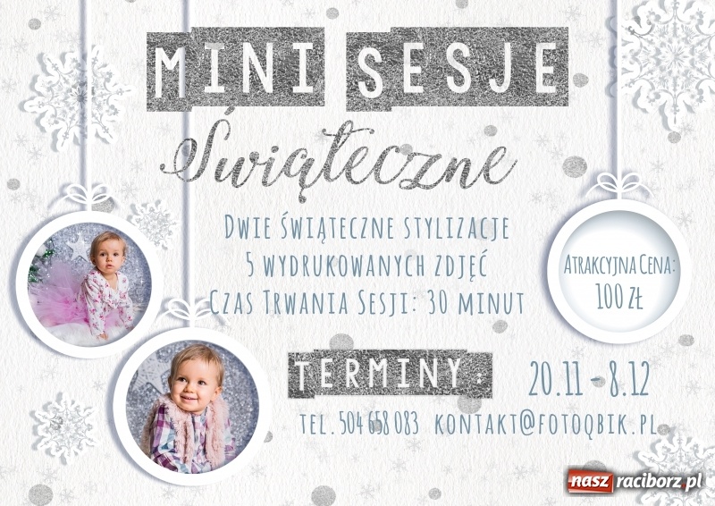 Zdjęcie w galerii na portalu naszraciborz.pl: Zachowaj magię tegorocznych Świąt i uśmiech dziecka na… fotografii wiadomości z regionu