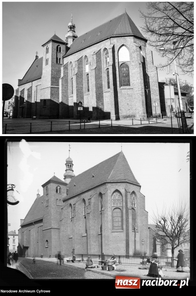 Zdjęcie w galerii na portalu naszraciborz.pl: Racibórz wczoraj i dziś. Tak było, a tak jest  wiadomości z regionu