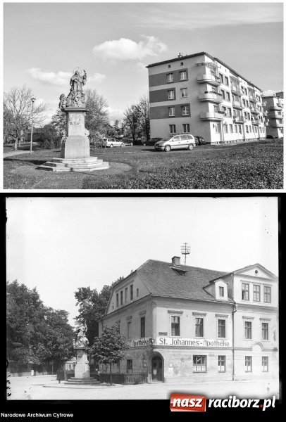 Zdjęcie w galerii na portalu naszraciborz.pl: Racibórz wczoraj i dziś. Tak było, a tak jest  wiadomości z regionu
