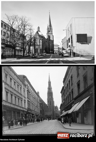 Zdjęcie w galerii na portalu naszraciborz.pl: Racibórz wczoraj i dziś. Tak było, a tak jest  wiadomości z regionu