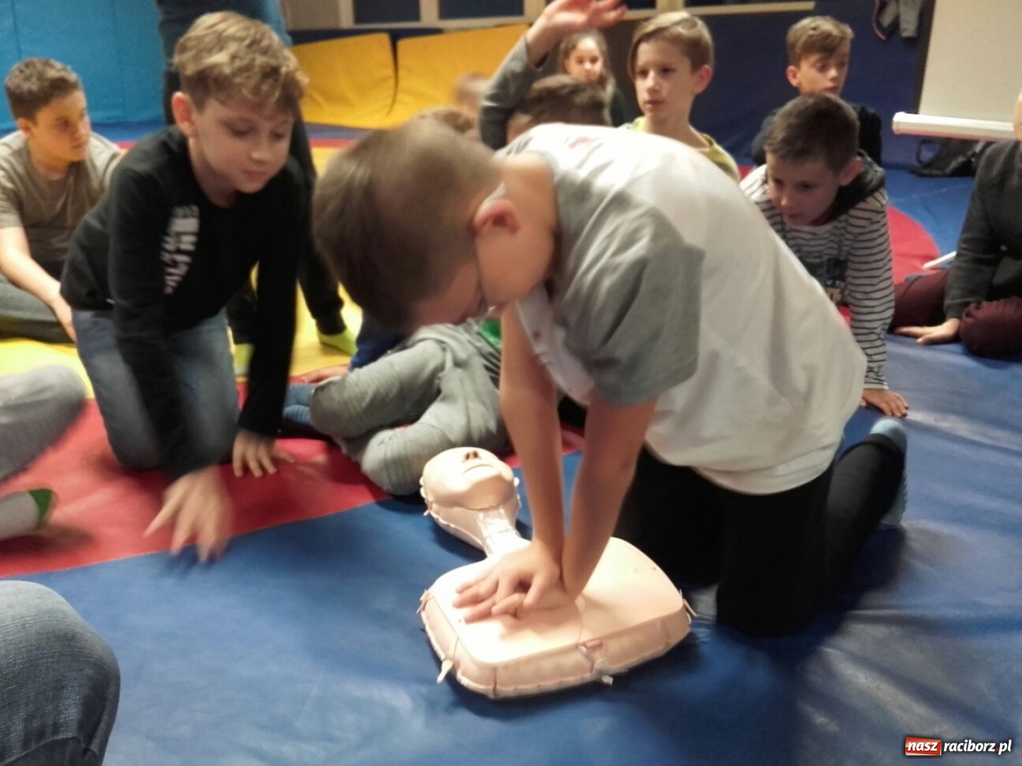 Zdjęcie w galerii na portalu naszraciborz.pl: Zajęcia profilaktyczne w Łamatorze wiadomości z regionu