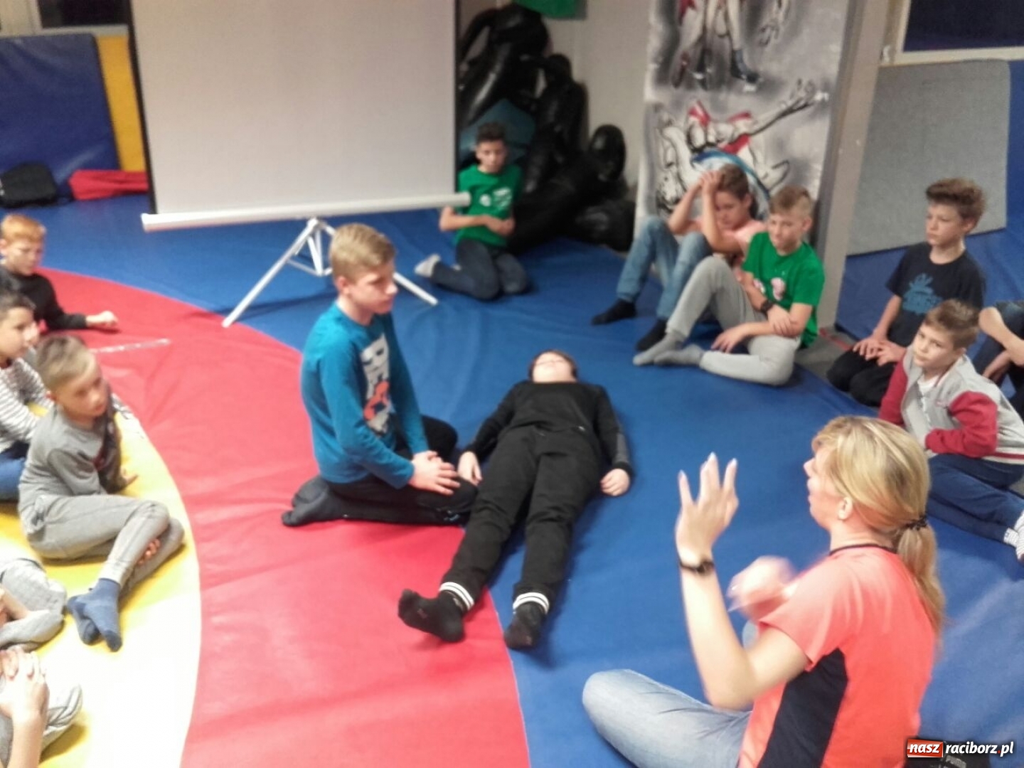 Zdjęcie w galerii na portalu naszraciborz.pl: Zajęcia profilaktyczne w Łamatorze wiadomości z regionu