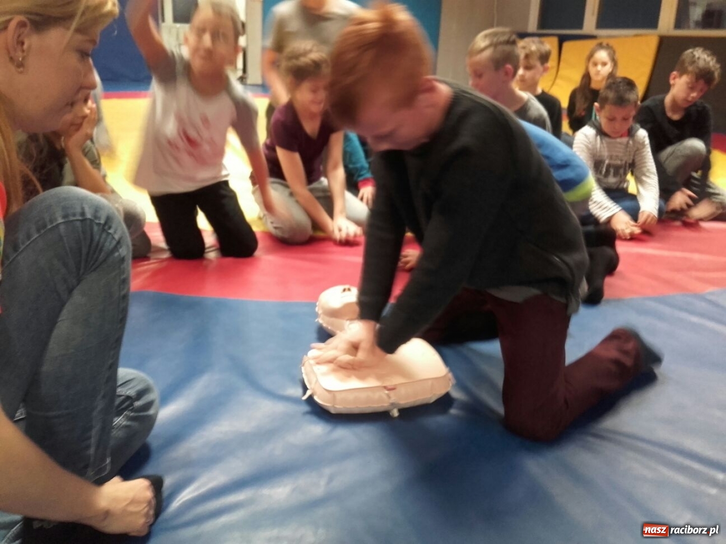 Zdjęcie w galerii na portalu naszraciborz.pl: Zajęcia profilaktyczne w Łamatorze wiadomości z regionu