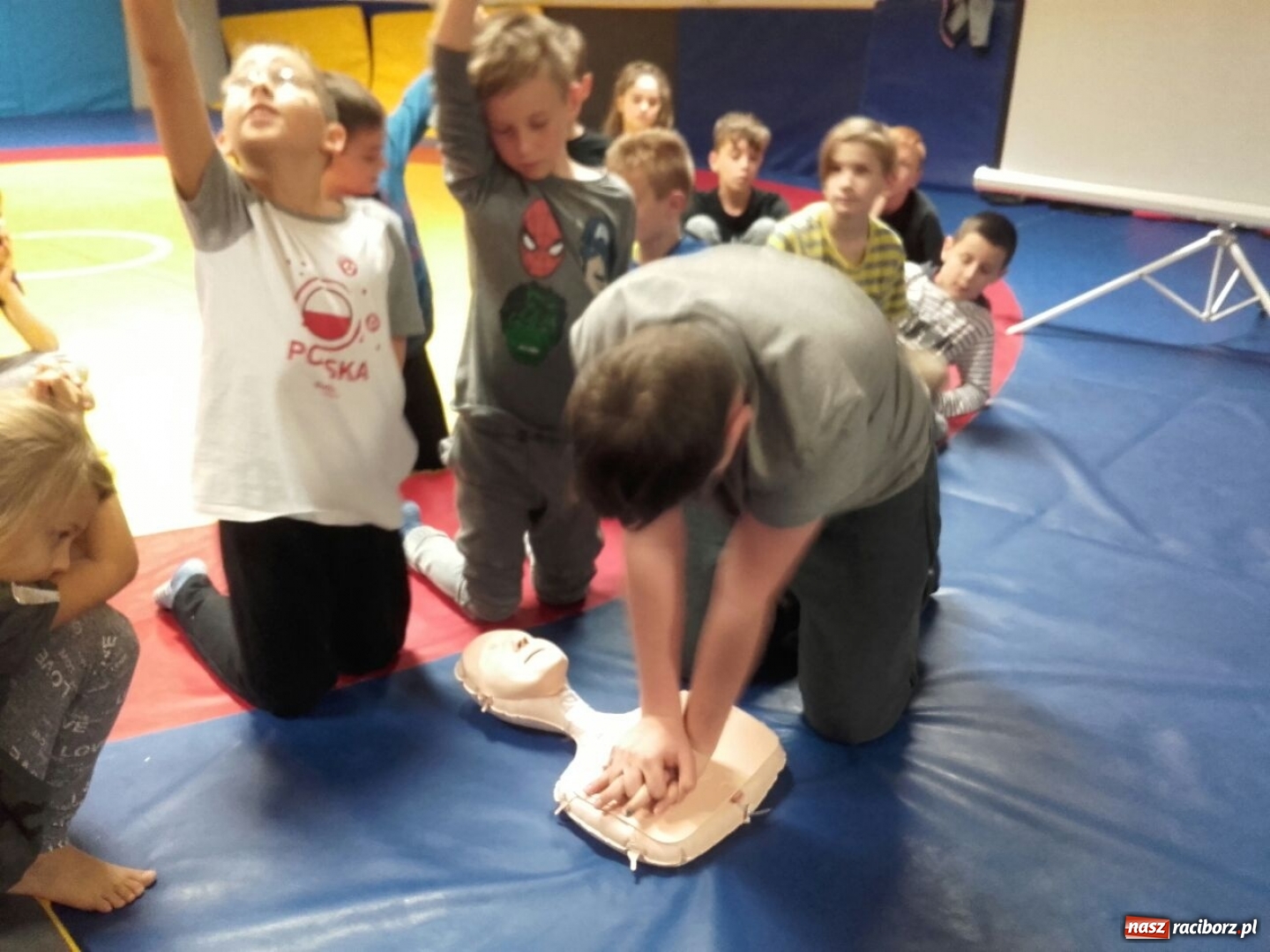 Zdjęcie w galerii na portalu naszraciborz.pl: Zajęcia profilaktyczne w Łamatorze wiadomości z regionu