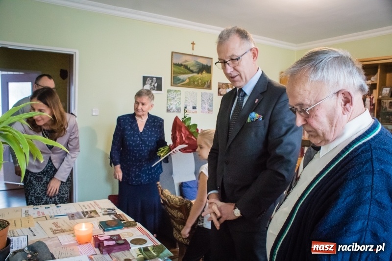 Zdjęcie w galerii na portalu naszraciborz.pl: Platynowa rocznica małżeństwa Państwa Anny i Aleksandra Bednarzów wiadomości z regionu