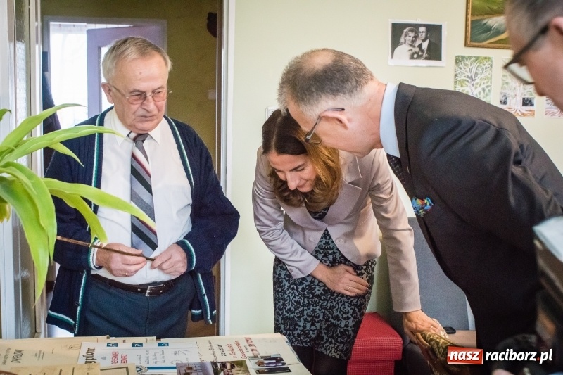 Zdjęcie w galerii na portalu naszraciborz.pl: Platynowa rocznica małżeństwa Państwa Anny i Aleksandra Bednarzów wiadomości z regionu