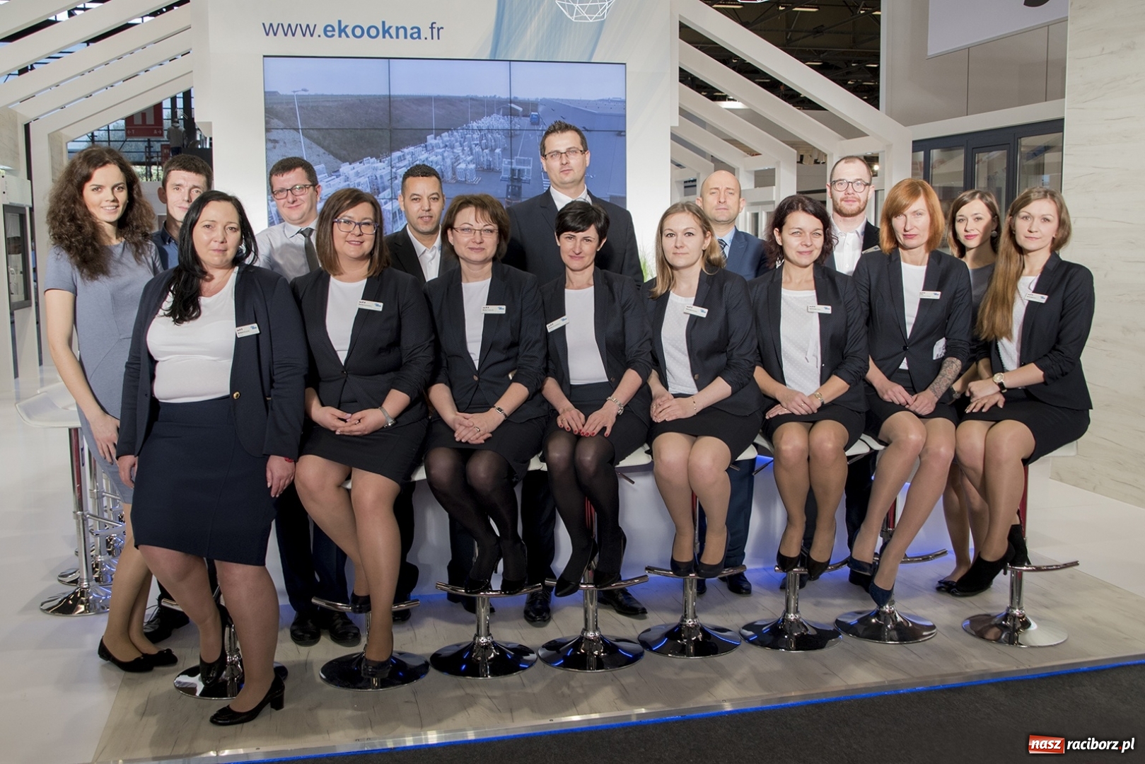 Zdjęcie w galerii na portalu naszraciborz.pl: Paryskie rendez-vous z Eko-Oknami, czyli Batimat 2017 wiadomości z regionu