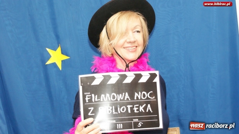 Zdjęcie w galerii na portalu naszraciborz.pl: Filmowa Noc w bibliotece z… Olgierdem Łukaszewiczem i innymi atrakcjami wiadomości z regionu