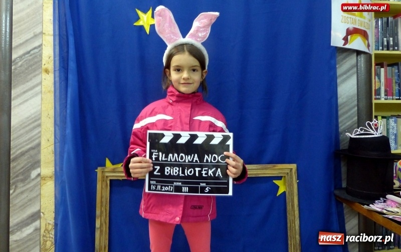 Zdjęcie w galerii na portalu naszraciborz.pl: Filmowa Noc w bibliotece z… Olgierdem Łukaszewiczem i innymi atrakcjami wiadomości z regionu