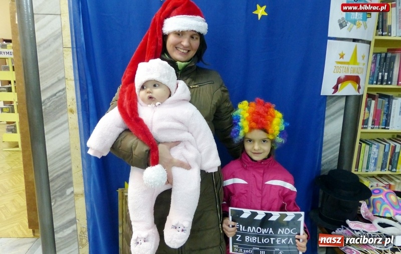 Zdjęcie w galerii na portalu naszraciborz.pl: Filmowa Noc w bibliotece z… Olgierdem Łukaszewiczem i innymi atrakcjami wiadomości z regionu