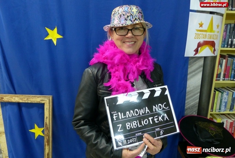 Zdjęcie w galerii na portalu naszraciborz.pl: Filmowa Noc w bibliotece z… Olgierdem Łukaszewiczem i innymi atrakcjami wiadomości z regionu