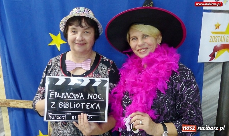 Zdjęcie w galerii na portalu naszraciborz.pl: Filmowa Noc w bibliotece z… Olgierdem Łukaszewiczem i innymi atrakcjami wiadomości z regionu