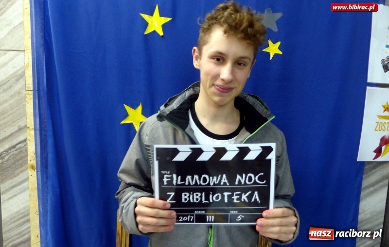 Zdjęcie w galerii na portalu naszraciborz.pl: Filmowa Noc w bibliotece z… Olgierdem Łukaszewiczem i innymi atrakcjami wiadomości z regionu