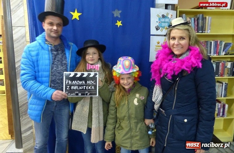 Zdjęcie w galerii na portalu naszraciborz.pl: Filmowa Noc w bibliotece z… Olgierdem Łukaszewiczem i innymi atrakcjami wiadomości z regionu