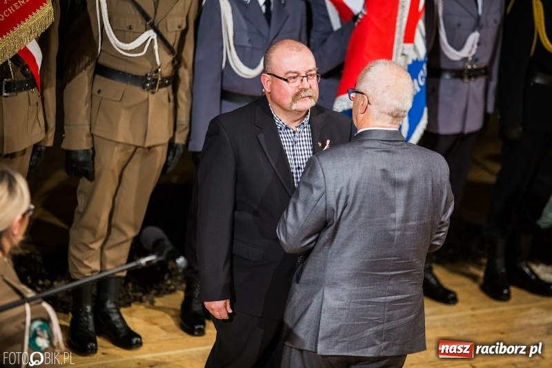 Zdjęcie w galerii na portalu naszraciborz.pl: Raciborskie obchody Narodowego Święta Niepodległości i Dnia Służby Cywilnej wiadomości z regionu