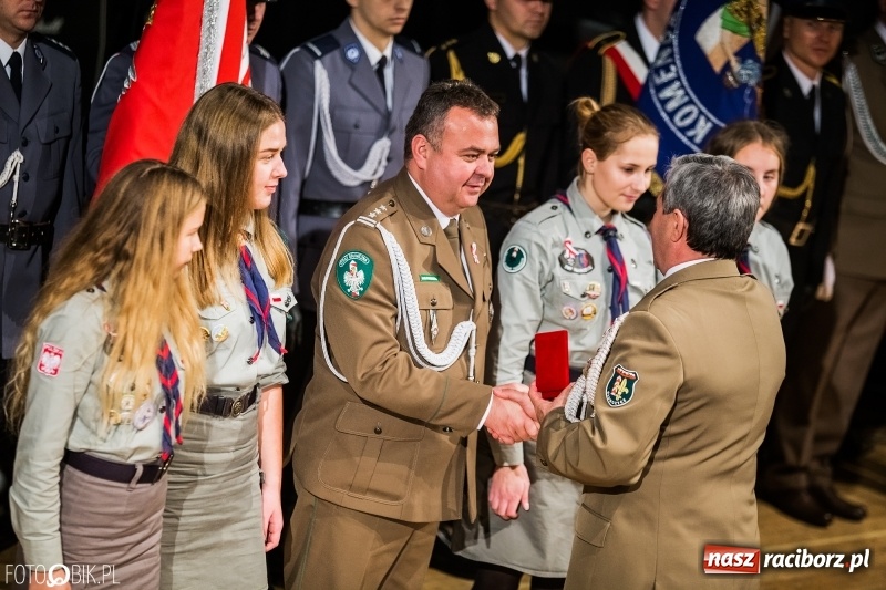 Zdjęcie w galerii na portalu naszraciborz.pl: Raciborskie obchody Narodowego Święta Niepodległości i Dnia Służby Cywilnej wiadomości z regionu