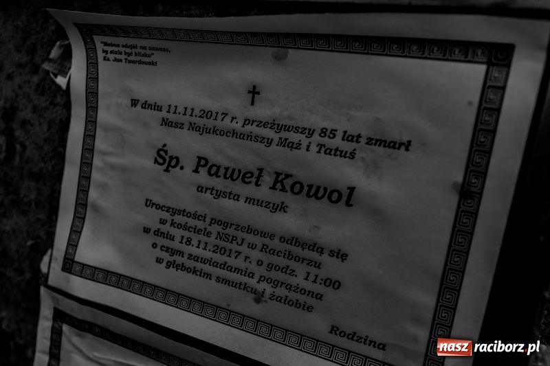 Zdjęcie w galerii na portalu naszraciborz.pl: Ostatnie pożegnanie śp. Pawła Kowola wiadomości z regionu