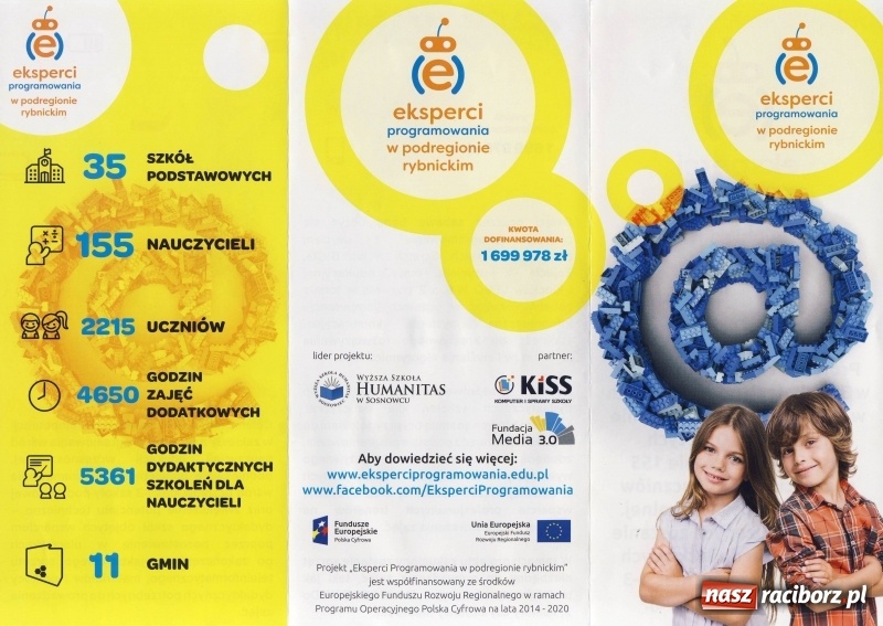 Zdjęcie w galerii na portalu naszraciborz.pl: Szkoła w Kuźni przystąpiła do realizacji projektu Eksperci Programowania wiadomości z regionu