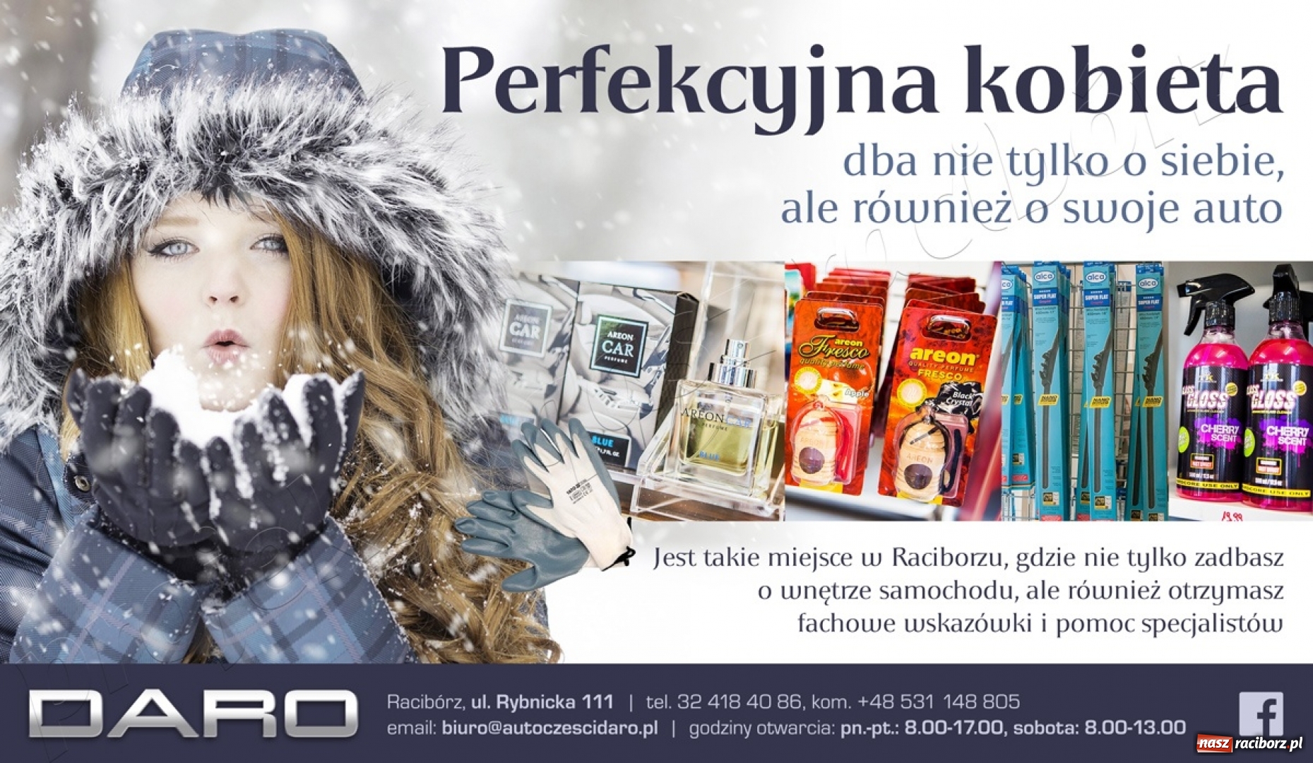 Zdjęcie w galerii na portalu naszraciborz.pl: Specjalnie dla raciborzanek wywiad z Bożeną Społowicz – pierwszą skin coach w Polsce wiadomości z regionu