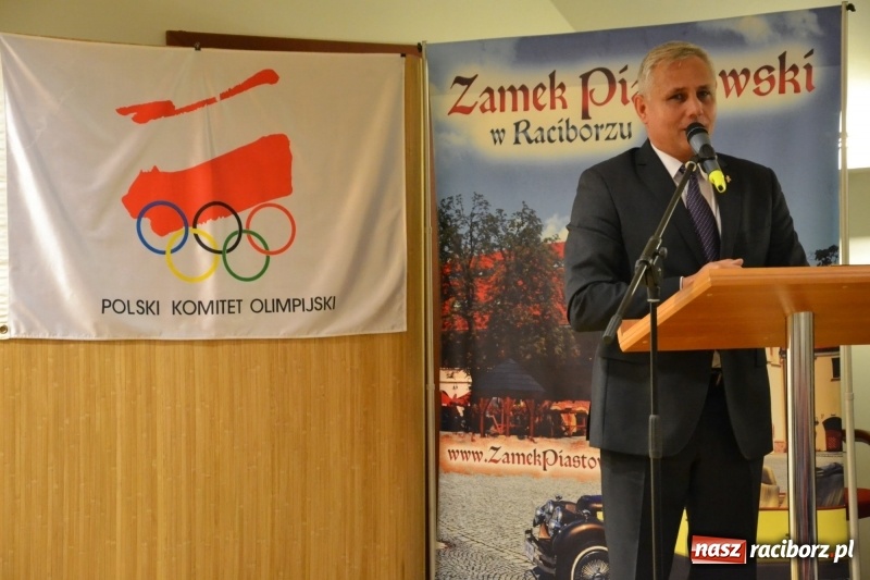 Zdjęcie w galerii na portalu naszraciborz.pl: 30-lecia Klubu Olimpijczyka Sokół. Uroczysta gala na Zamku Piastowskim  wiadomości z regionu