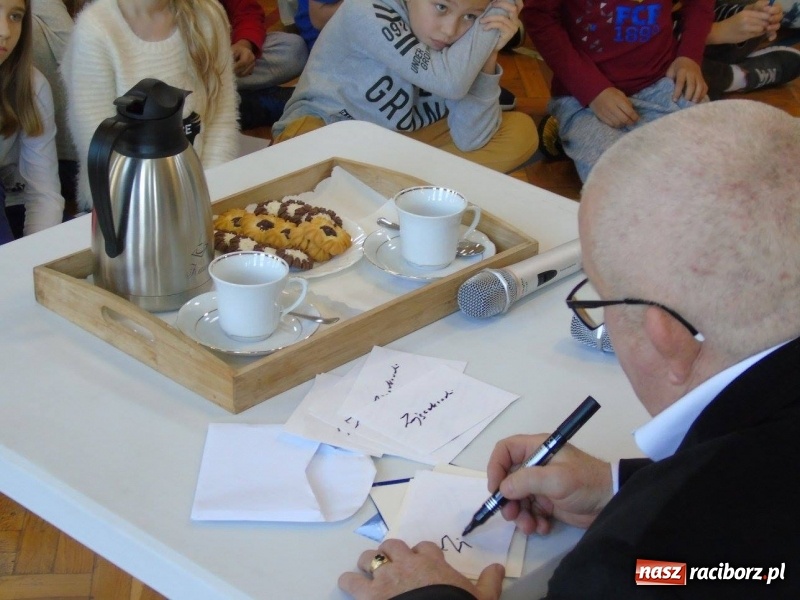 Zdjęcie w galerii na portalu naszraciborz.pl: Olimpijczycy zawitali w progi 18-tki  wiadomości z regionu