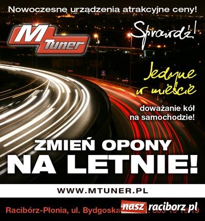 Zdjęcie w galerii na portalu naszraciborz.pl: Czas zmienić opony na letnie wiadomości z regionu