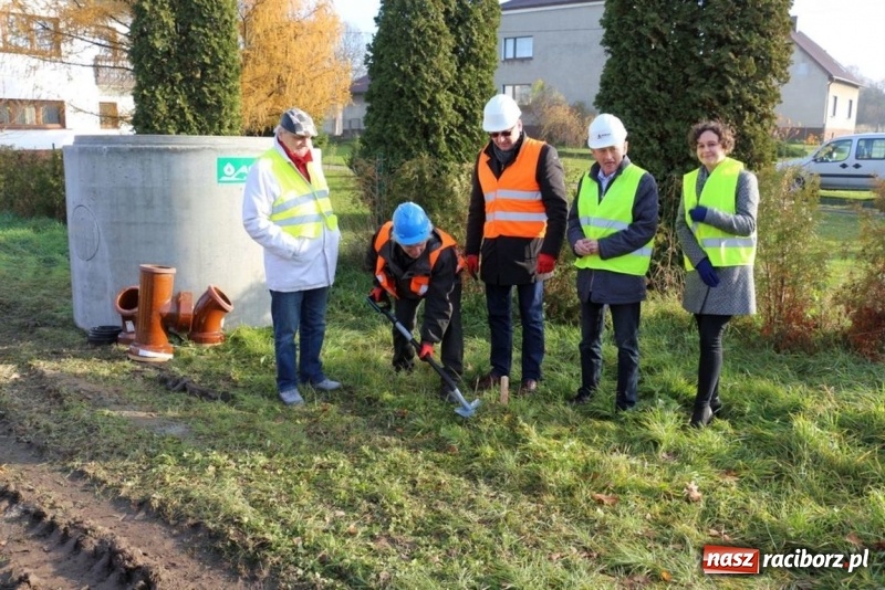Zdjęcie w galerii na portalu naszraciborz.pl: W Kornowacu rozpoczęto budowę kanalizacji wiadomości z regionu