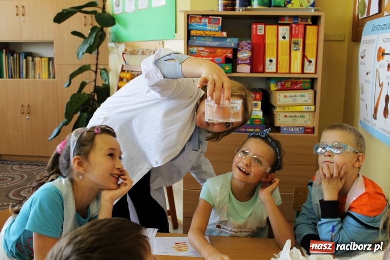 Zdjęcie w galerii na portalu naszraciborz.pl: Słodko, czyli kwaśno. Młodzi badacze z Płoni  wiadomości z regionu