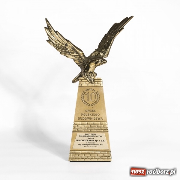 Zdjęcie w galerii na portalu naszraciborz.pl: Blachotrapez nagrodzony Złotym Orłem Polskiego Budownictwa 2017 wiadomości z regionu