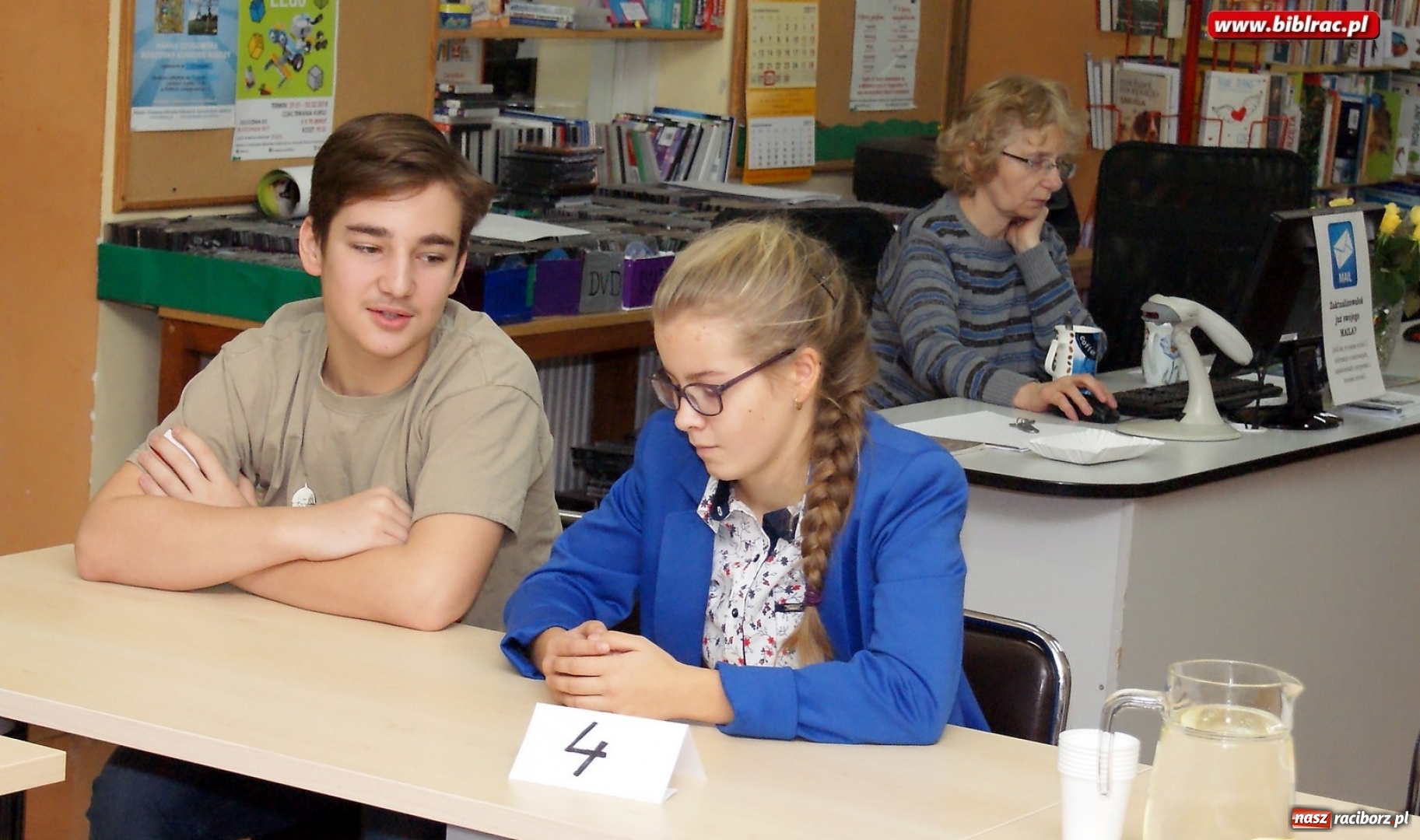 Zdjęcie w galerii na portalu naszraciborz.pl: Konkurs Co Ty wiesz o Raciborzu w raciborskiej bibliotece wiadomości z regionu