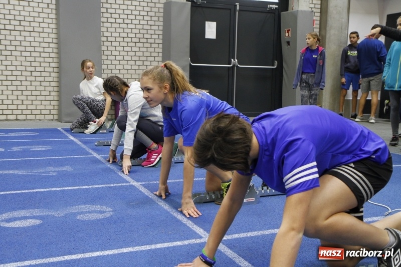 Zdjęcie w galerii na portalu naszraciborz.pl: Jesienne Halowe Mistrzostwa Raciborza w lekkiej atletyce. Zmaganiom przyglądała się Justyna Święty-Ersetic wiadomości z regionu