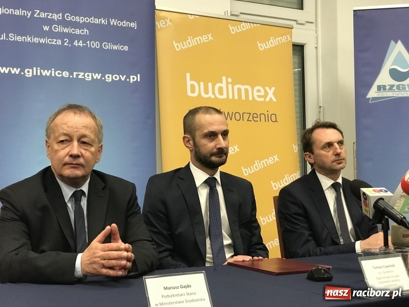 Zdjęcie w galerii na portalu naszraciborz.pl: Podpisano umowę na dokończenie zbiornika Racibórz FOTO i WIDEO wiadomości z regionu