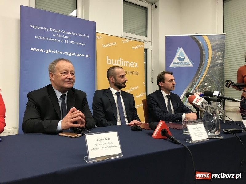 Zdjęcie w galerii na portalu naszraciborz.pl: Podpisano umowę na dokończenie zbiornika Racibórz FOTO i WIDEO wiadomości z regionu