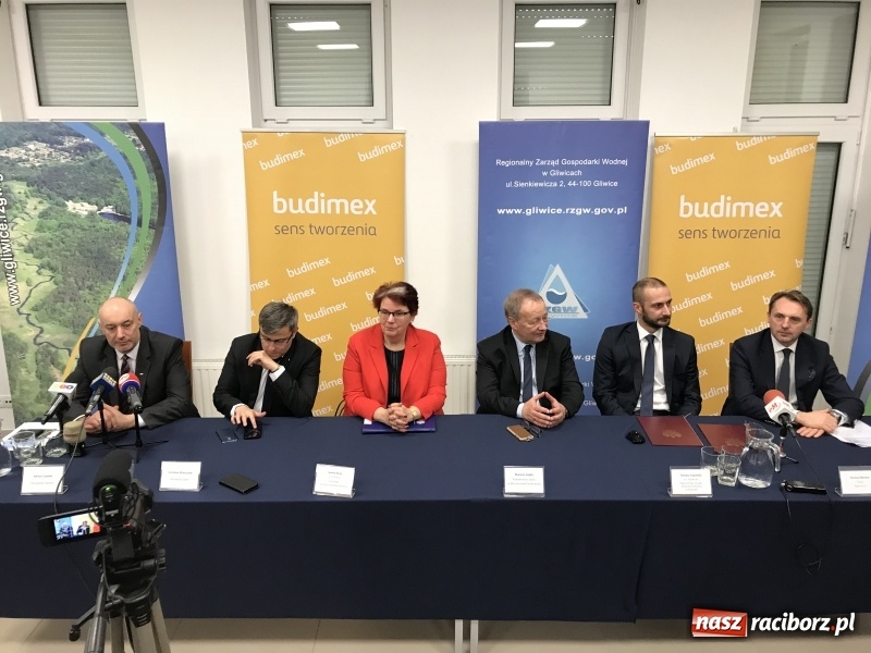 Zdjęcie w galerii na portalu naszraciborz.pl: Podpisano umowę na dokończenie zbiornika Racibórz FOTO i WIDEO wiadomości z regionu