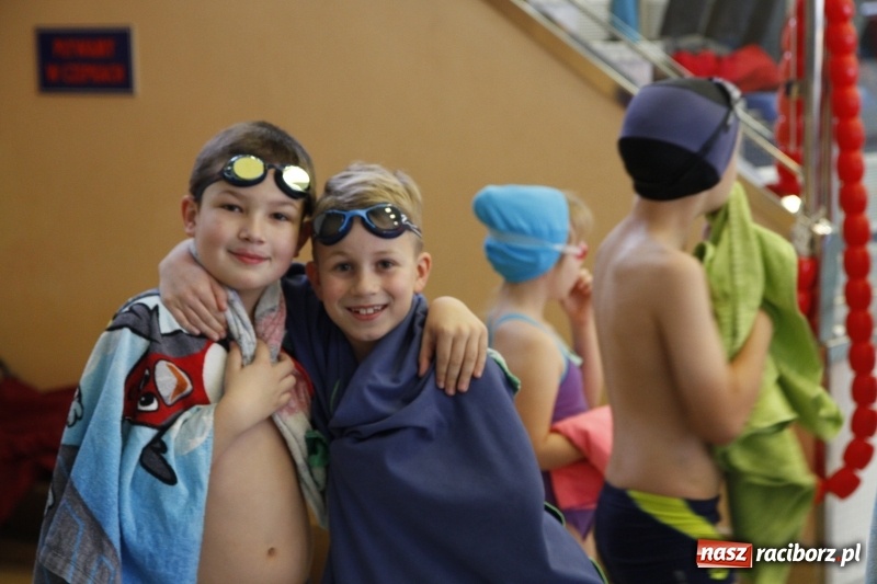 Zdjęcie w galerii na portalu naszraciborz.pl: Mikołajkowe Zawody Pływackie w ZSOMS wiadomości z regionu