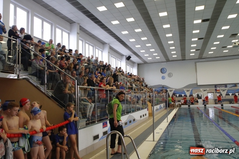 Zdjęcie w galerii na portalu naszraciborz.pl: Mikołajkowe Zawody Pływackie w ZSOMS wiadomości z regionu