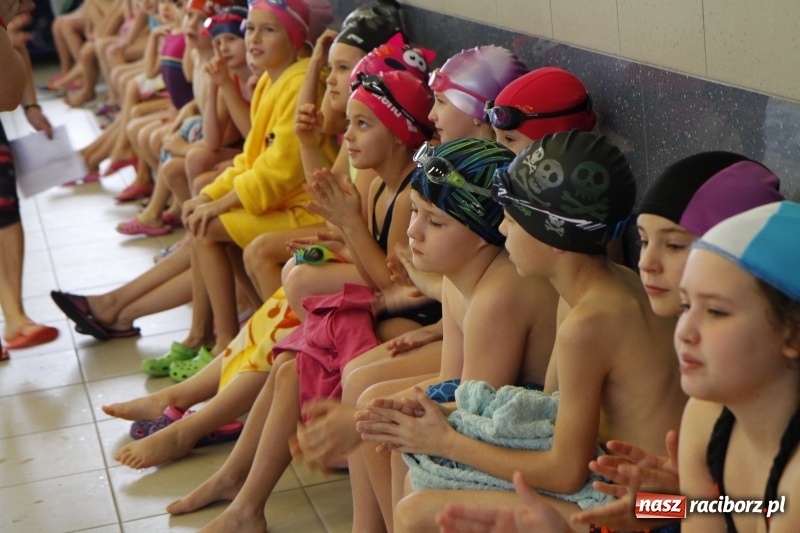 Zdjęcie w galerii na portalu naszraciborz.pl: Mikołajkowe Zawody Pływackie w ZSOMS wiadomości z regionu