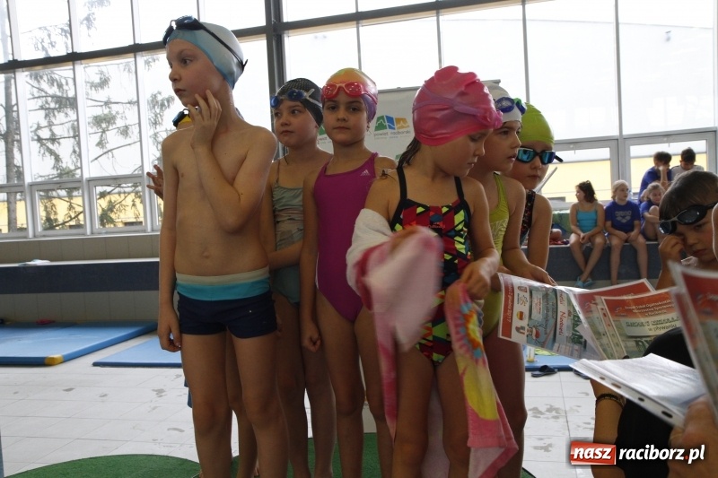 Zdjęcie w galerii na portalu naszraciborz.pl: Mikołajkowe Zawody Pływackie w ZSOMS wiadomości z regionu