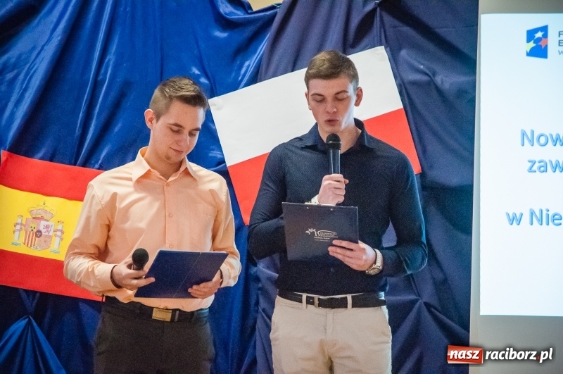 Zdjęcie w galerii na portalu naszraciborz.pl: W CKZiU numer 1 podsumowano praktyki w Niemczech i Hiszpanii wiadomości z regionu