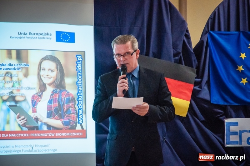 Zdjęcie w galerii na portalu naszraciborz.pl: W CKZiU numer 1 podsumowano praktyki w Niemczech i Hiszpanii wiadomości z regionu