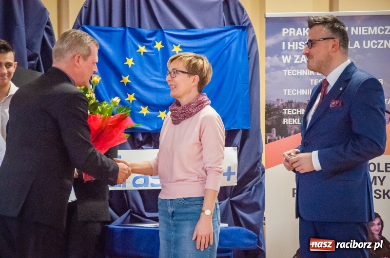 Zdjęcie w galerii na portalu naszraciborz.pl: W CKZiU numer 1 podsumowano praktyki w Niemczech i Hiszpanii wiadomości z regionu