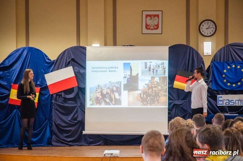 Zdjęcie w galerii na portalu naszraciborz.pl: W CKZiU numer 1 podsumowano praktyki w Niemczech i Hiszpanii wiadomości z regionu