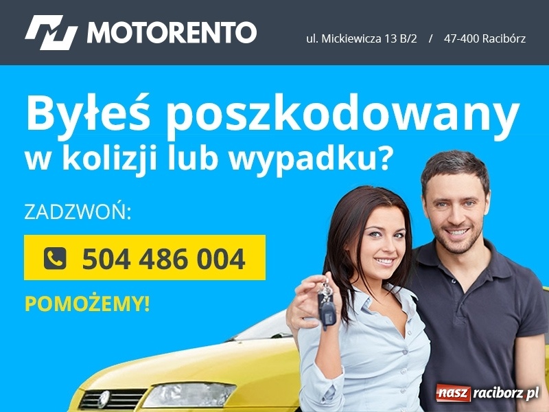 Zdjęcie w galerii na portalu naszraciborz.pl: Potrącenie rowerzysty na Opawskiej wiadomości z regionu