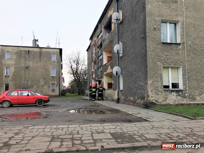 Zdjęcie w galerii na portalu naszraciborz.pl: Od pieca zapalił się dywan. Pożar szybko ugasili strażacy wiadomości z regionu