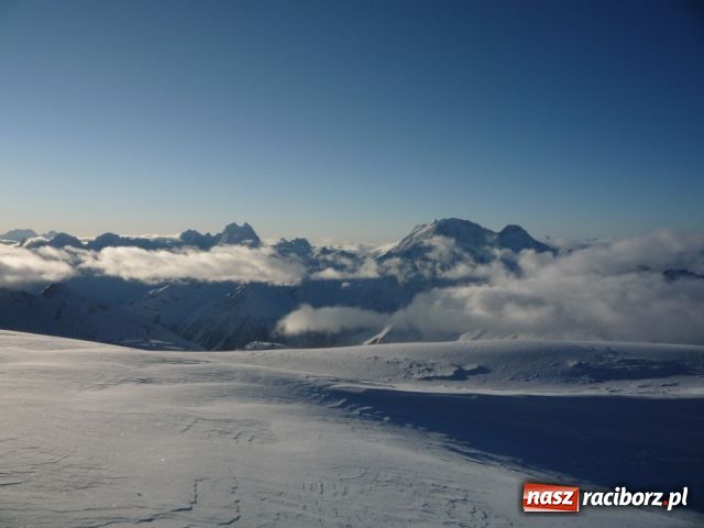 Zdjęcie w galerii na portalu naszraciborz.pl: Patryk Zabrzewski na Elbrusie wiadomości z regionu