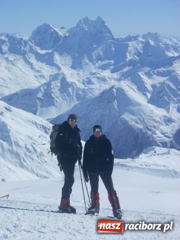 Zdjęcie w galerii na portalu naszraciborz.pl: Patryk Zabrzewski na Elbrusie wiadomości z regionu