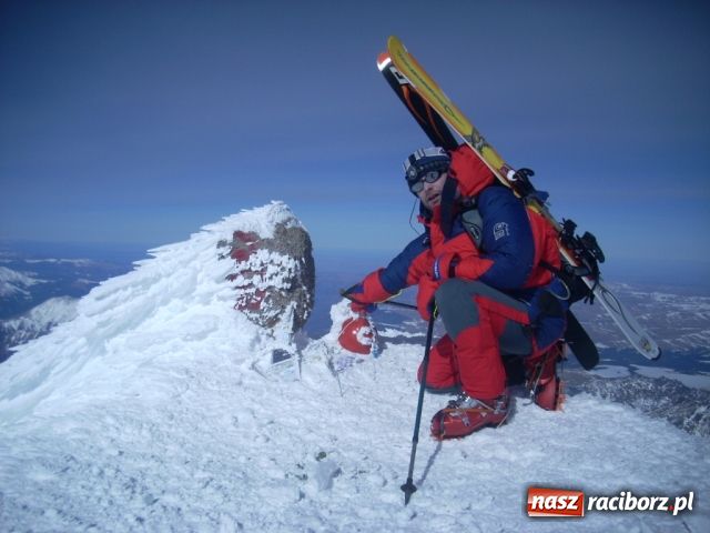 Zdjęcie w galerii na portalu naszraciborz.pl: Patryk Zabrzewski na Elbrusie wiadomości z regionu