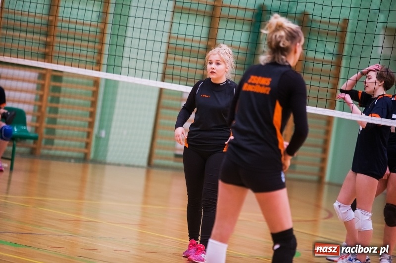 Zdjęcie w galerii na portalu naszraciborz.pl: Mikołajkowy Turniej Szkół Ponadgimnazjalnych w piłce siatkowej dziewcząt i chłopców w Arenie Rafako wiadomości z regionu