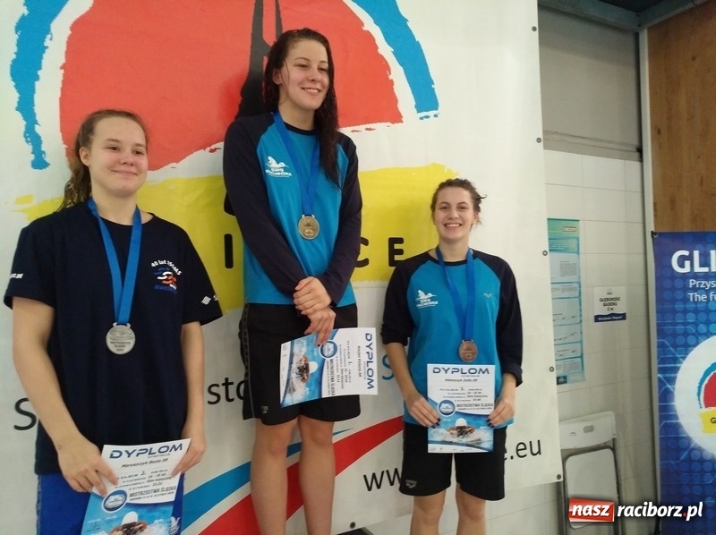 Zdjęcie w galerii na portalu naszraciborz.pl: Pływanie. Medalowe żniwo pływaków Szkoły Mistrzostwa Sportowego wiadomości z regionu