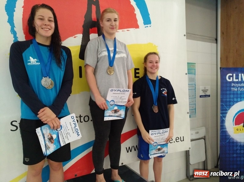Zdjęcie w galerii na portalu naszraciborz.pl: Pływanie. Medalowe żniwo pływaków Szkoły Mistrzostwa Sportowego wiadomości z regionu